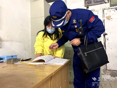 黄石港消防展开清明节前检查 密织消防安全"防护网"