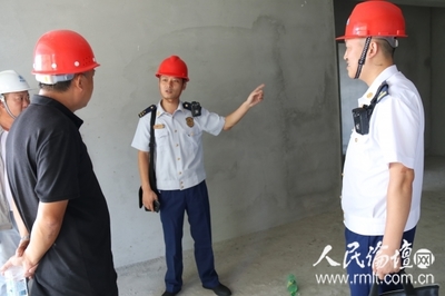 湖北潜江消防部门集中开展在建工地消防安全专项检查