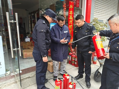 武宁森林公安分局开展消防产品专项检查