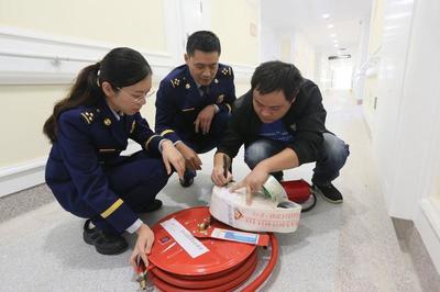 汉江消防重拳出击开展消防产品安全检查