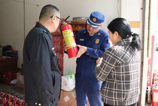 广西桂林:多地开展“3·15”消防产品联合检查