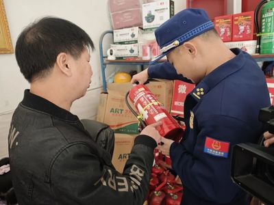 闽清开展消防器材产品专项检查