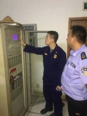 瑞安消防开展统一夜查行动