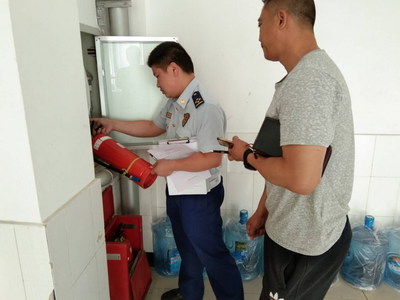荆门东宝大队开展中、高考前消防安全集中检查