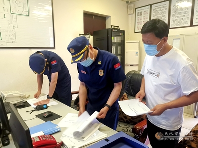 市消防救援支队检查天水市博物馆消防安全工作(图)