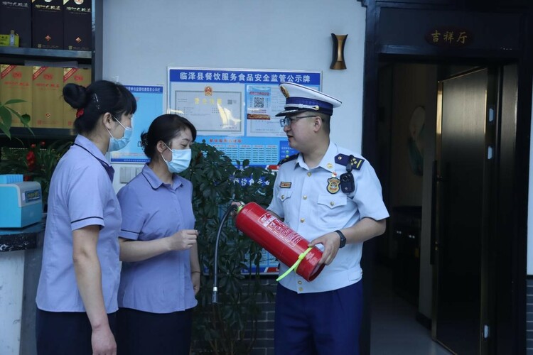 张掖市临泽县开展消防产品质量监督检查