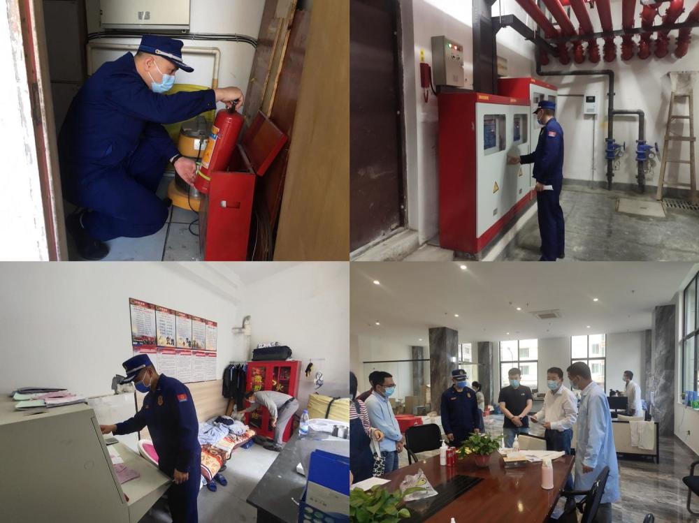 丽水支队联合多部门开展疫情防控集中隔离点消防安全专项检查行动