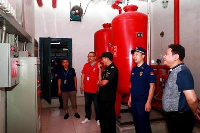 永川消防开展通信企业消防安全检查