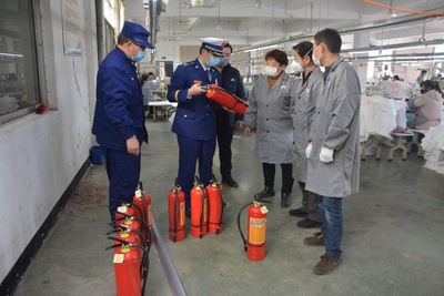 消防大队贴心服务 “防疫、防火”齐头并进